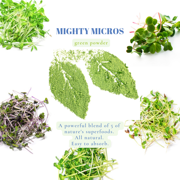 Mighty Micros green powder