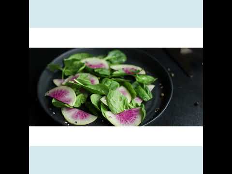 Purple Triton Radish Microgreens